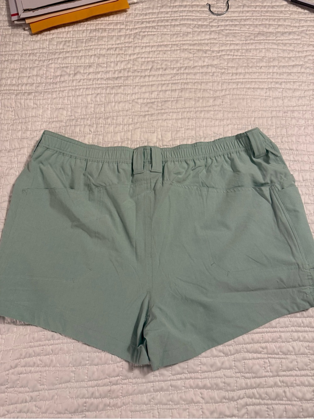 AFTCO Mint Green Women's Athletic Pull-On Shorts